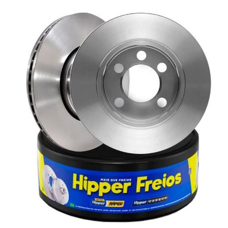 DISCO DE FREIO DIANTEIRO VENTILADO SEM CUBO - HIPPER FREIOS - HF330